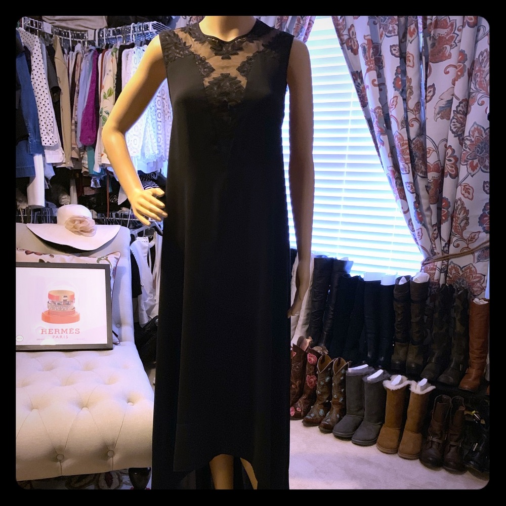 BCBG Maxazria Black Lace Dress